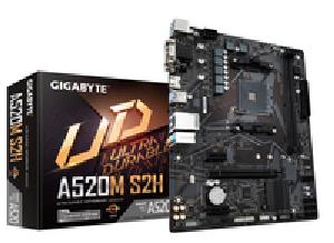 Gigabyte A520M S2H - AMD - Socket AM4 - 3rd Generation AMD Ryzen™ 3 - DDR4-SDRAM - 64 GB - DIMM